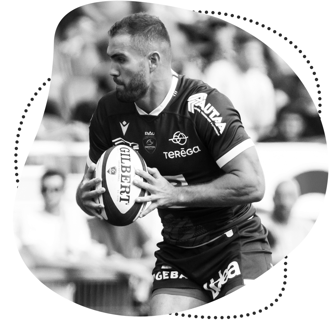 Eliott Roudil I Section Paloise I Top 14 I Agence Sporteo